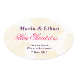 Cream Vintage Rose How Sweet it is Sticker