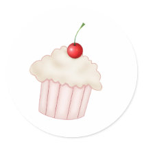 Creamy Cupcake Sticker