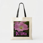 "Creamy Pink Petunia" Tote Bag
