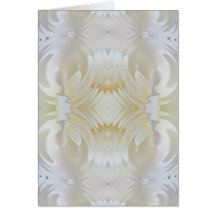 Creamy Ripples Greeting Card
