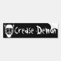 Crease Demon Bumper Sticker