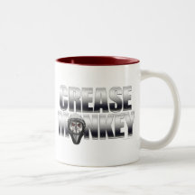Crease Monkey (Chrome) Mug