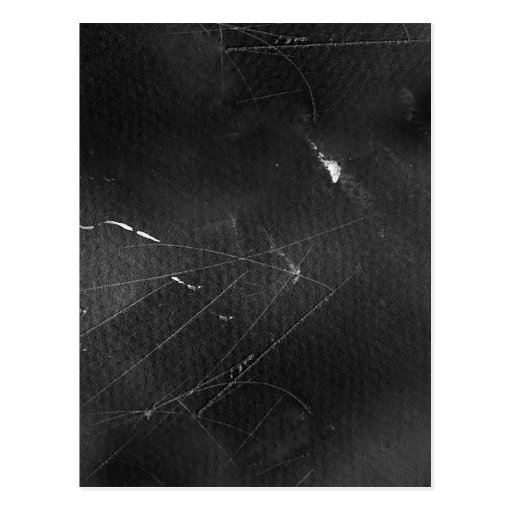Creased and Crumbled Black Postcards