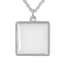 Create A Sterling Silver Necklace Small Square