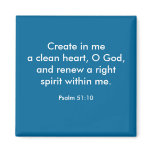 CREATE IN ME - 1118 REFRIGERATOR MAGNET