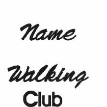 Create Your Embroidered Walking Club Shirt Embroidered Shirt