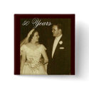 Create your own 50th Anniversary Invitations buttons