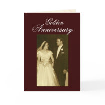 Create your own 50th Anniversary Invitations Card