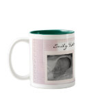 Create your own baby announcements mug
