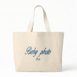 CREATE YOUR OWN BABY PHOTO TOTE BAGS