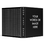 CREATE YOUR OWN BINDER TEMPLATE (Black) (See NOTE)