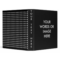CREATE YOUR OWN BLACK BINDER TEMPLATE