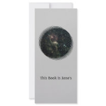 Create Your Own Bookmark With Background of Stars Personalized Rack Card