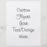 Create Your Own - Customize Blank Full Colour Flyer