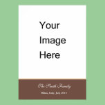 Create your own, customize Zazzle template posters