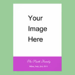 Create your own, customize Zazzle template posters