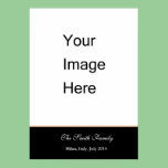 Create your own, customize Zazzle template posters