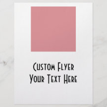 CREATE YOUR OWN CUSTOMIZED FLYER