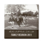 Create Your Own Family Reunion Vintage Style Fridge Magnet
