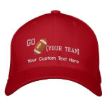 Create Your Own Football Cap embroidered hats