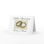 Create your own Golden Anniversary Greeting Card