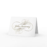 Create Your Own Golden Anniversary Design Greeting Card