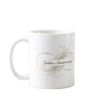 Create Your Own Golden Anniversary Design Mugs