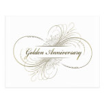 Create Your Own Golden Anniversary Design Post Card
