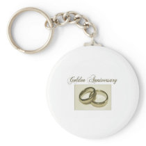 Create your own Golden Anniversary Keychain