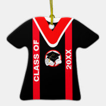 Create Your Own Graduation Gown Ornament Red ornaments