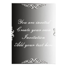 Create your own Invitation for Everything