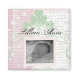 Create your own Irish Baby Announcements Fridge Magnet