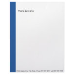 Create your own letter head personalized letterhead