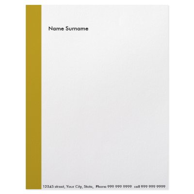Create your own letter head letterhead template by invitesnow