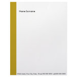 Create your own letter head letterhead