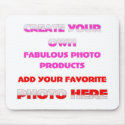 CREATE YOUR OWN PHOTO mousepads