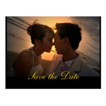 CREATE YOUR OWN SAVE THE DATE POST CARD
