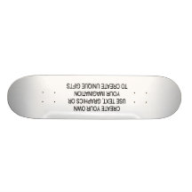 Create Your Own Skateboard