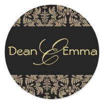 Create your own stickers baroque design stickers