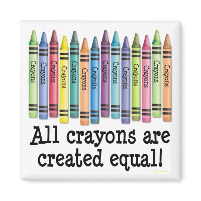 Created Equal by crayons