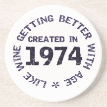 Created in 1974 porta copo