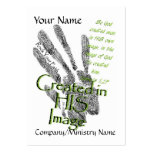 Created In His Image Business Card