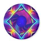 Creating Planet Blue Fridge Magnets
