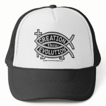 Creation Evolution Hat