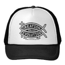 Creation Evolution Hat