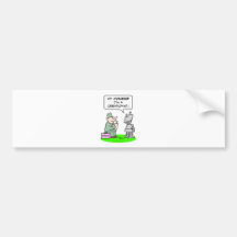creationist robot course religion polls bumper sticker