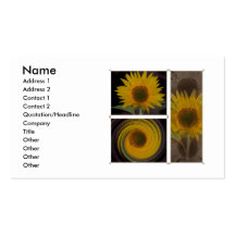 Creations Of One Sunflower Business Card