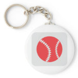 Creative Baseball Logo Design Keychain