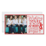 Creative Family Photo Xmas Christmas Card! Photo Card