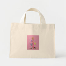 Creative-Flower - Pink Canvas Bag